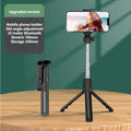 3In1 Bluetooth Wireless Selfie Tripod With Fill Light Shutter Remote Control Portable Foldable Monopod For iPhone Smart Phone