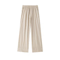 Women Fashion With Tied Loose Kimono Blouses And High Elastic Waist Side Pockets Pants Female Two Piece Sets Mujer