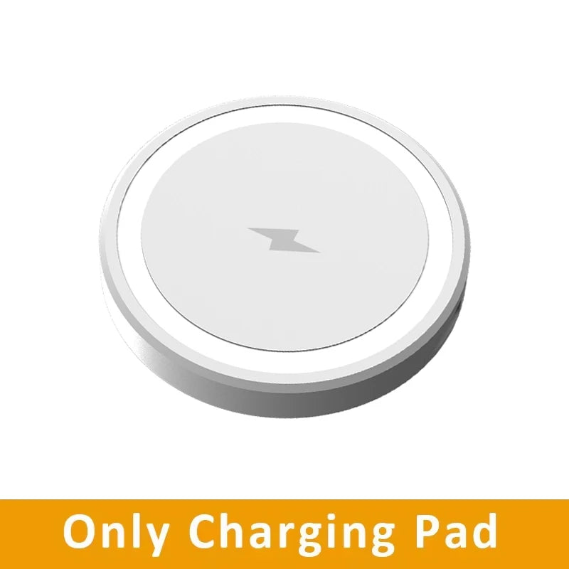 Mini Magnetic Wireless Charger Phone Pad For Magsafe iPhone 17 16 15 14 13 12 Pro Max Airpods 4 Pro Magnet Fast Charging Station